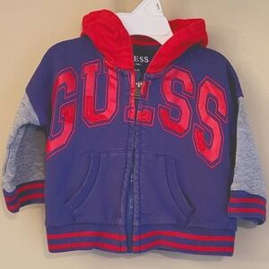 Guess zip up hoodie